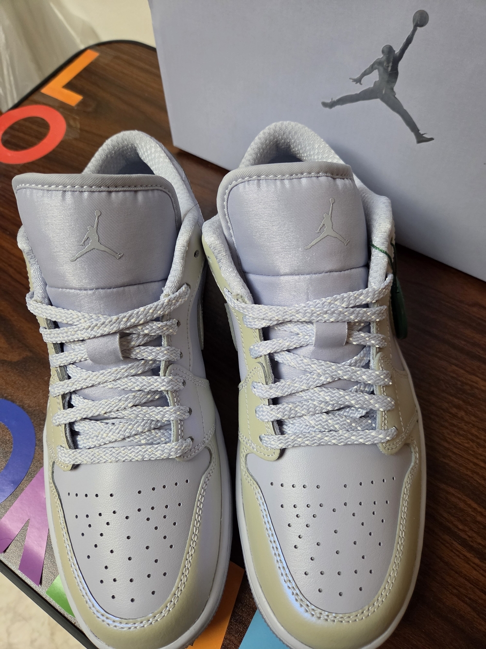 Brand New AJ1-low Women's Lavender Pearl